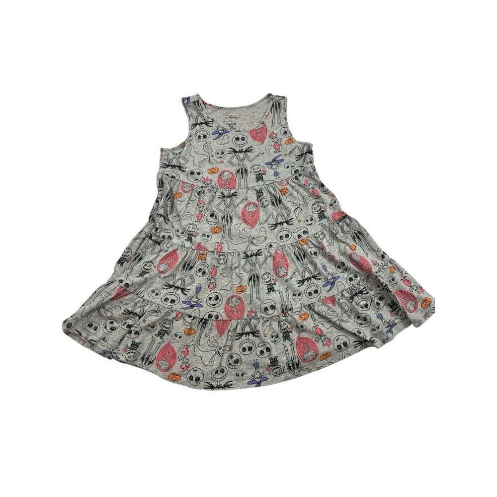 Disney Nightmare Before Christmas Sleeveless Girls Dress Size 8